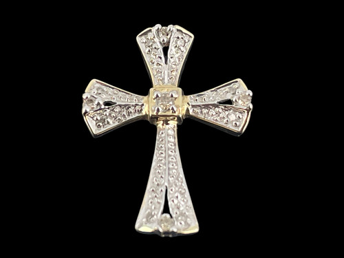 Vintage kreuz anhänger - kreuz,