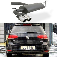ULTER Auspuff Sportauspuff VW Golf 7 VII 5G  1.4l TSI 90kW 122PS 2x70mm ABE