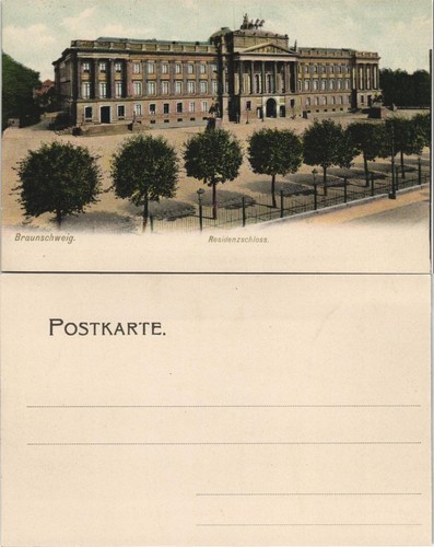 Ansichtskarte braunschweig - ansichtskarte,