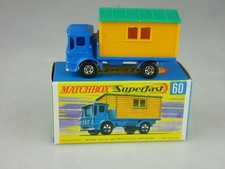 60-A Site Hut Truck - 52363 Matchbox Superfast Lesney