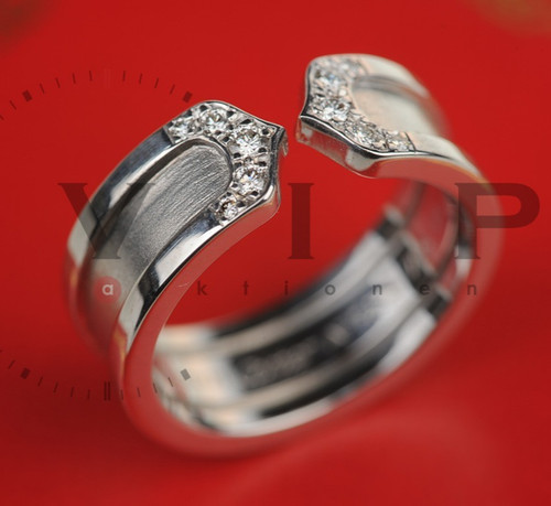 Cartier ring doppel - ring, doppel-c-logo