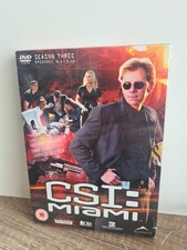DVD Set: CSI MIAMI - Staffel 3 - NEU, versiegelt
