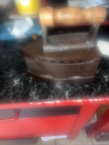 Vintage 1900 cast - iron, sad
