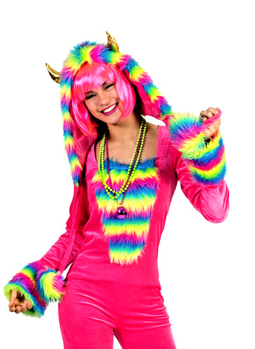 Damen monster kostüm - monster,