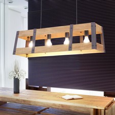 Holzpendel Hängeleuchte