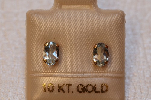 Top aquamarin ohrstecker 6 x - top,