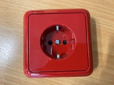 ELSO Steckdosen  mit Zentralplatte und Kinderschutz 16A +Rahmen 1-fach