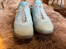 Think!  Schicke Schnürschuhe Gr. 40,  Leder, hellblau, weiß
