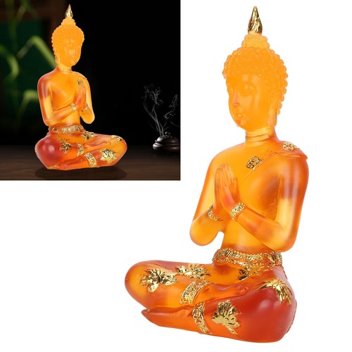 Transparent sitting buddha - transparent,