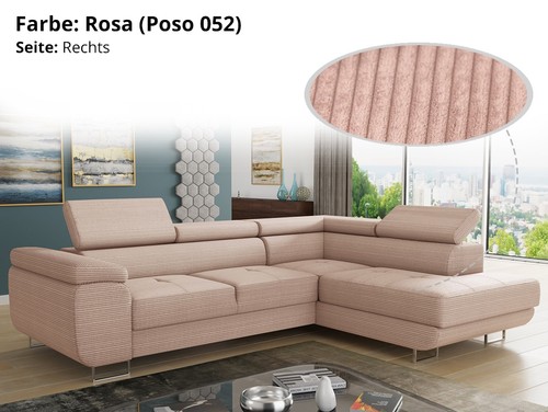 Ecksofa caris schlaffunktion - ecksofa,