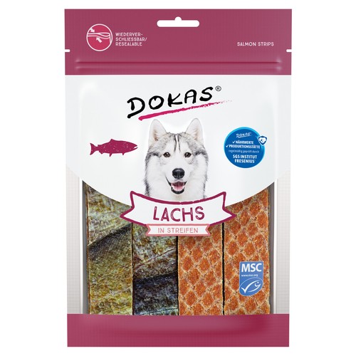 Dokas lachs streifen 100 - dokas, g