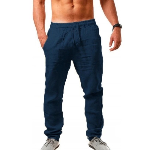 Herren leinenhose stoffhose - leinenhose,