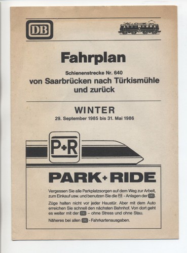 Deutsche bundesbahn - bundesbahn, db