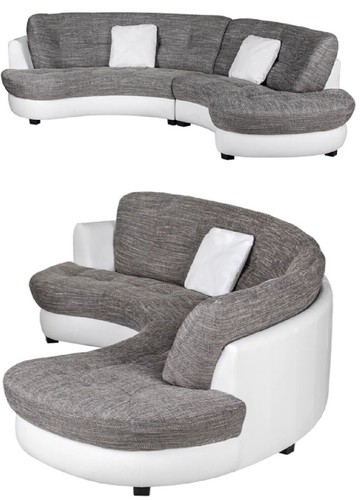 Ecksofa halbkreis 300 - 300, cm