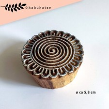 alter Holzdruckstempel -