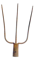 alte Forke Mistgabel Heugabel