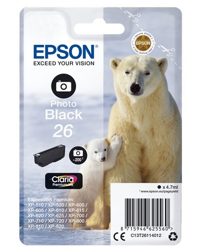 Original epson foto schwarz - 26,