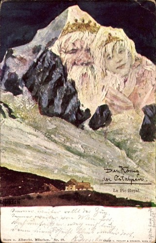 Künstler hansen emil - künstler, ak
