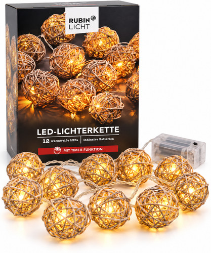 Rubin licht rattan led - rubin,