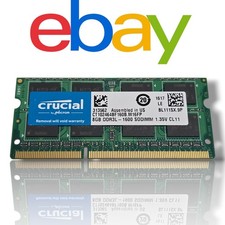 8GB DDR3L RAM Crucial by