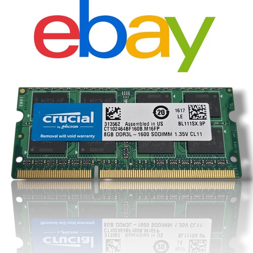 8gb ddr3l ram crucial - ddr3l,