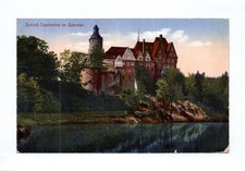 Künstler Ak Schloß Tzschocha