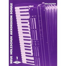 Lehrbuch Holzschuh Neue Holzschuh Akkordeon Schule Bd.1 Musik Buch NEU