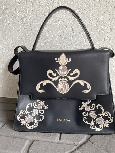 Escada leder handtasche - leder,
