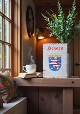 Wappenschild Hessen Wappen Schild Metallschild Alu