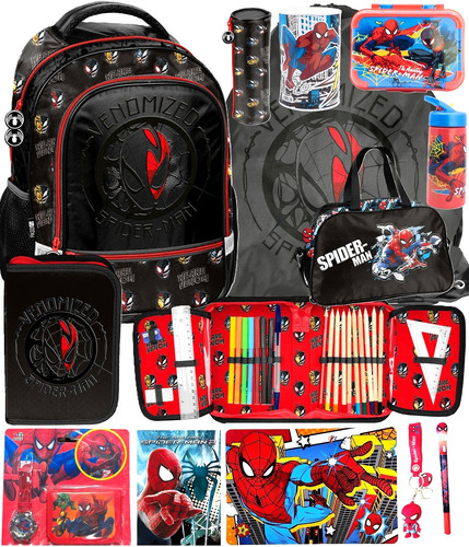 Spider man schulranzen set - spider-man,