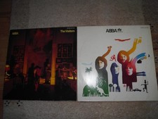ABBA - 2 STÜCK 12" VINYL SCHALLPLATTEN - THE VISITORS - THE ALBUM