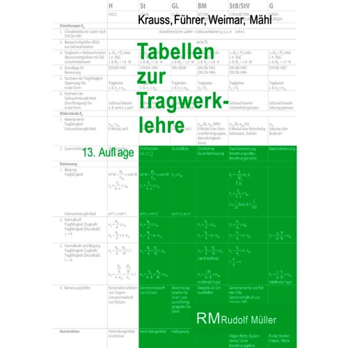 Tabellen zur tragwerklehre - tabellen,