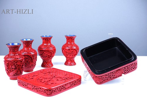 Chinalack vase lackvase - 4,