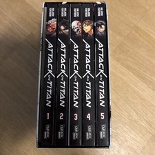attack on titan manga 1 - 5 In