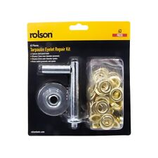 Rolson Planen Ösen Reparatur Set 63 Teile Gourmet Camping Wandern Rostfrei