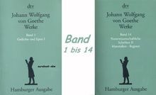 Werke: Hamburger Ausgabe in 14