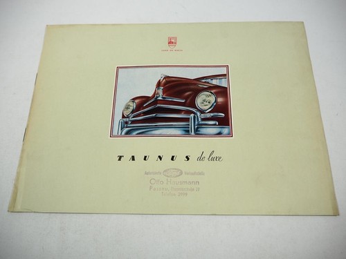 Ford taunus luxe g73 pkw - ford, de
