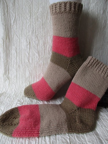 Wollsocken handgestrickt