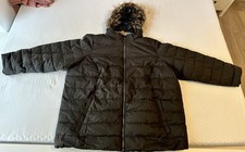 STOY Damen Jacke Steppjacke Winterjacke, Schwarz, Übergröße, Größe 58