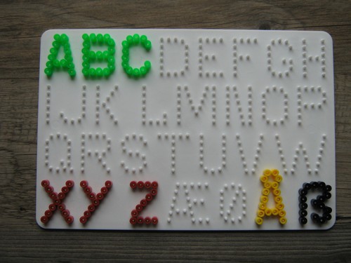 Stiftplatte buchstaben 272 - stiftplatte,