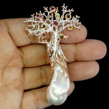 925 Sterlingsilber Brosche