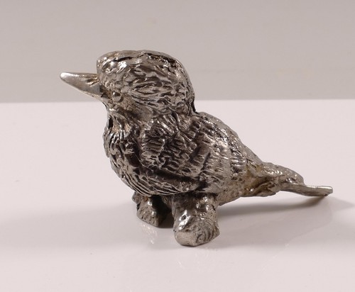 Silberfigur silber vogel - silber,