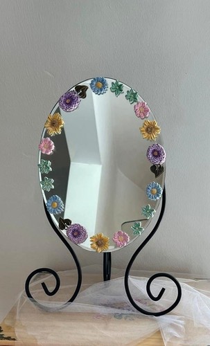 Vintage tischspiegel schwarz - vintage,