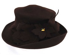 Seeberger Filz Hut Grösse 58 Damen Schurwolle N140