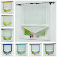 Voile Raffrollo mit Schlaufen