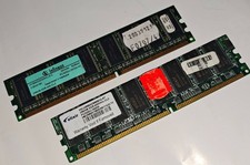 512 MB (2x256 MB) DDR RAM von Infineon (PC-3200) & Elixir (PC-2700)