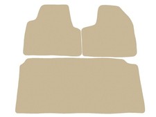 Velour Fußmatten für Citroen Evasion 2 Sitzreihen 1994-2002, Beige x14 Rand