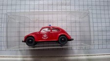 1/87 WIKING Serienmodell Volkswagen VW Brezelkäfer "Berufsfeuerwehr" ohne OVP