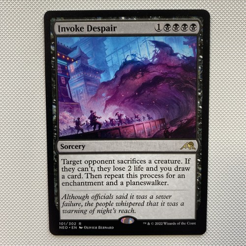 Mtg invoke despair - invoke, [kamigawa