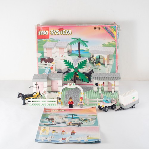 Lego 6419 reitstall mit - lego,